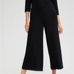 Chico's Travelers Black Wide Leg Pants trousers
Stretchy comfy palazzo size 16